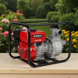 K-Max 2 Inch 7hp Petrol Water Pump Cast Iron Impeller and Easy Repair