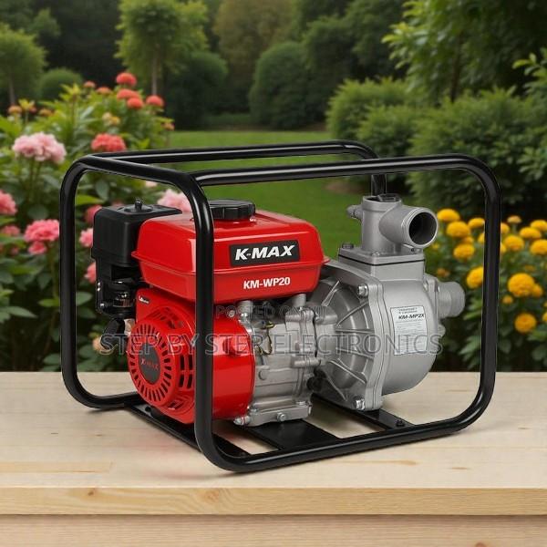 K-Max 2 Inch 7hp Petrol Water Pump Cast Iron Impeller and Easy Repair