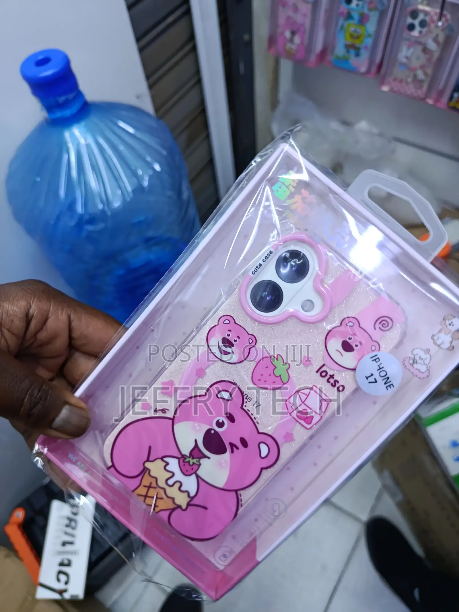 Squee Lotso Bear Disney Design Apple Magsafe Case for iPhone 17