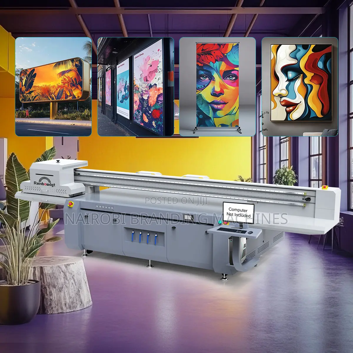 1325 Ricoh Gen5 Head Uv Flatbed Printer