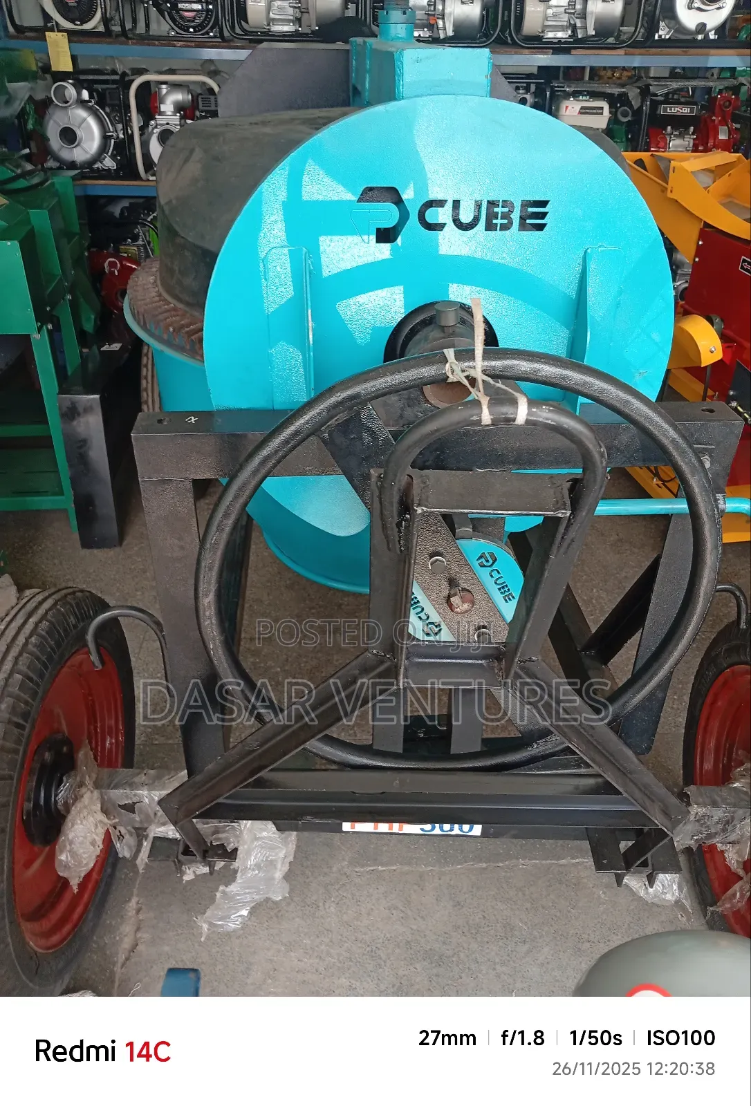 Concrete Mixer Indian 500l
