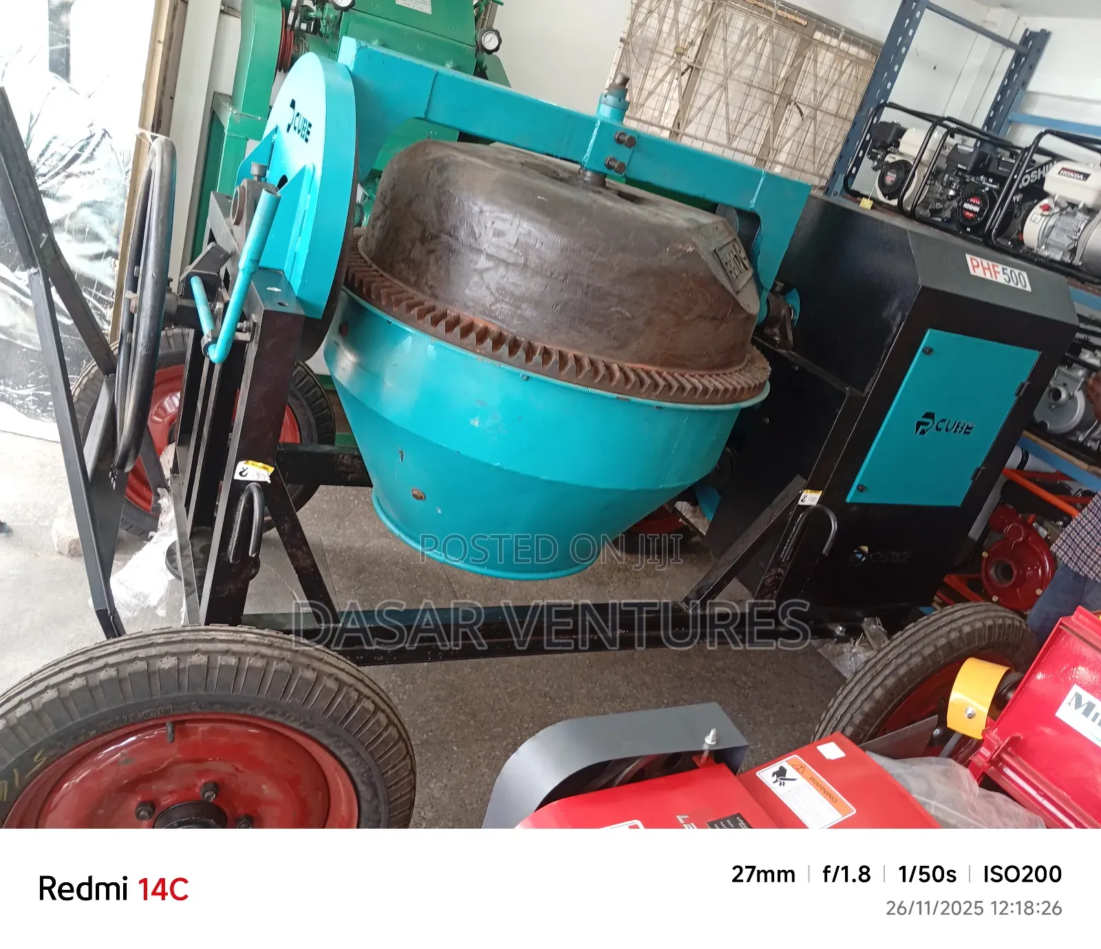 Concrete Mixer Indian 500l