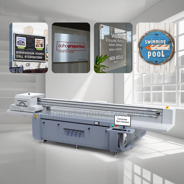 Automatic New 1325 Uv Flatbed Printer Digital Led Uv Printing - main view