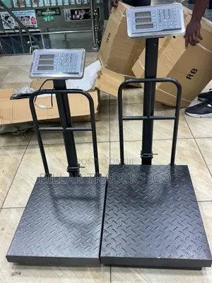 Digital Platform Weighing Scale With Guards