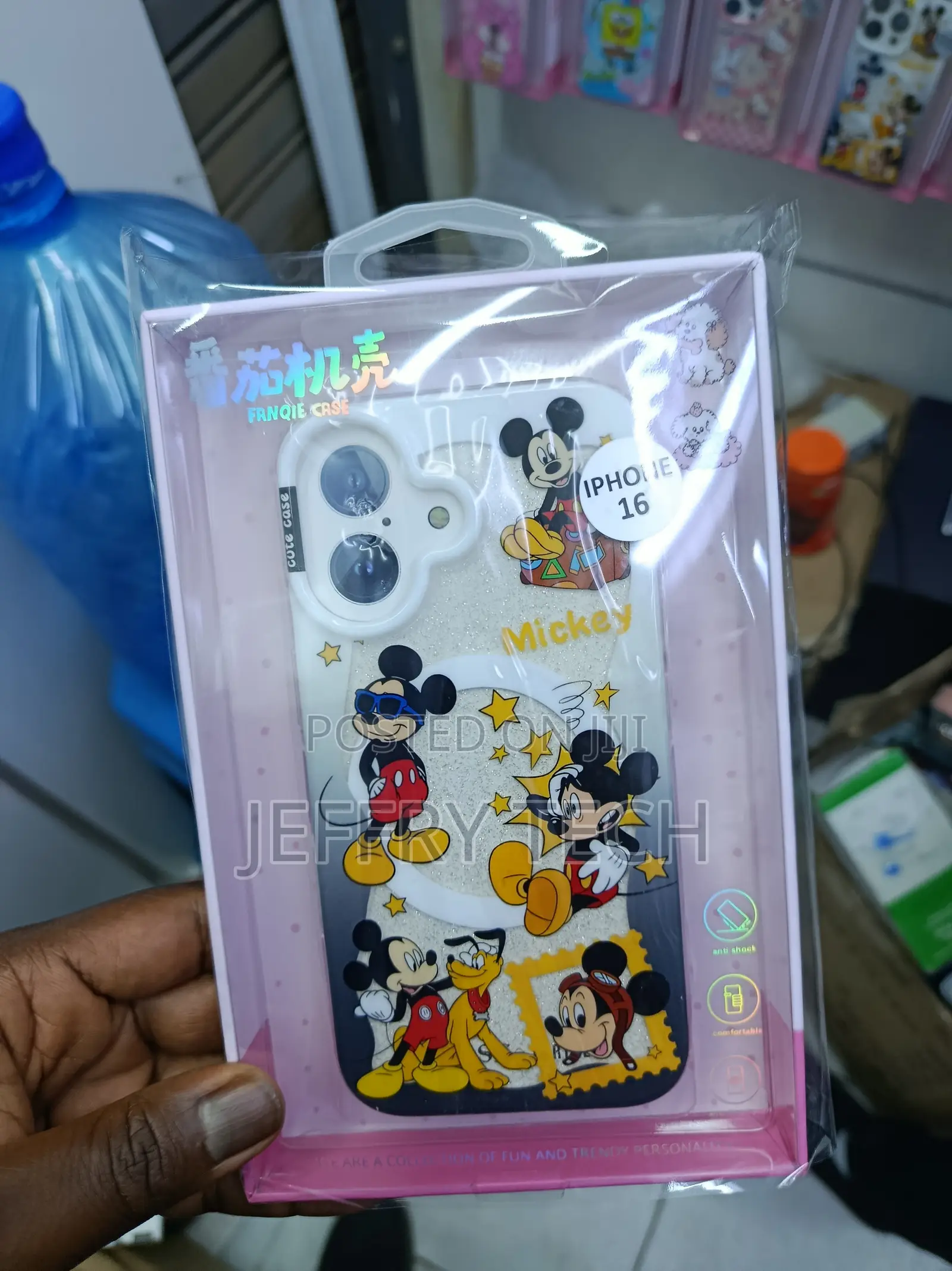 Inglem iPhone 16 Mickey Mouse Disney Cartoon Cute Case Magsafe