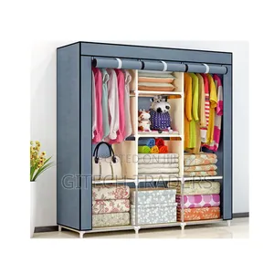 Portable Metalic Wardrobe