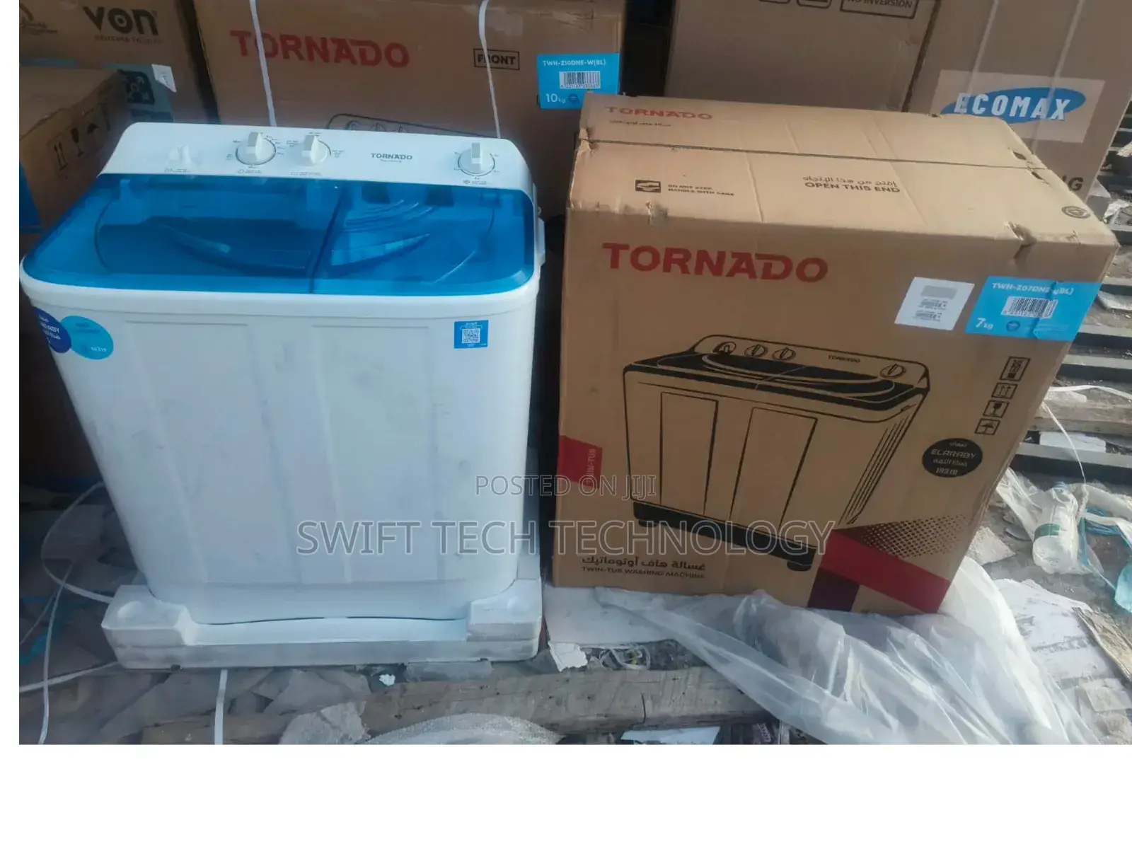 Washing Machine Tornado 7kg Wash N Spin