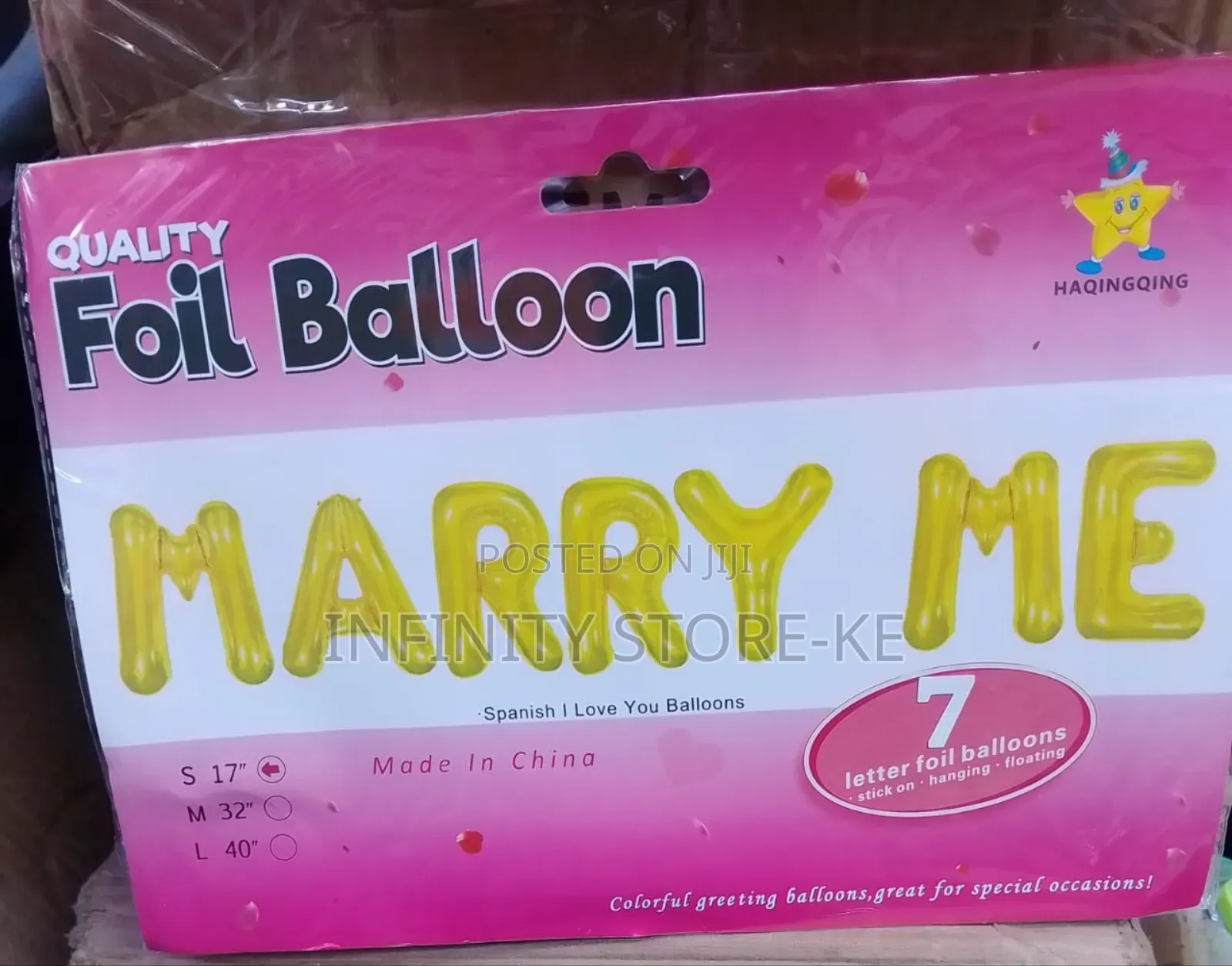 Marry Me Foil Balloons