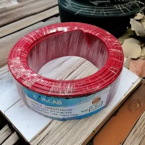 Evin 1.5mm Red Single Core Electrical Cable With Better Flexibility