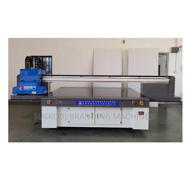250*130cm Full Sheet Uv Flatbed Printer With 4 Ricoh Gen 5 Heads