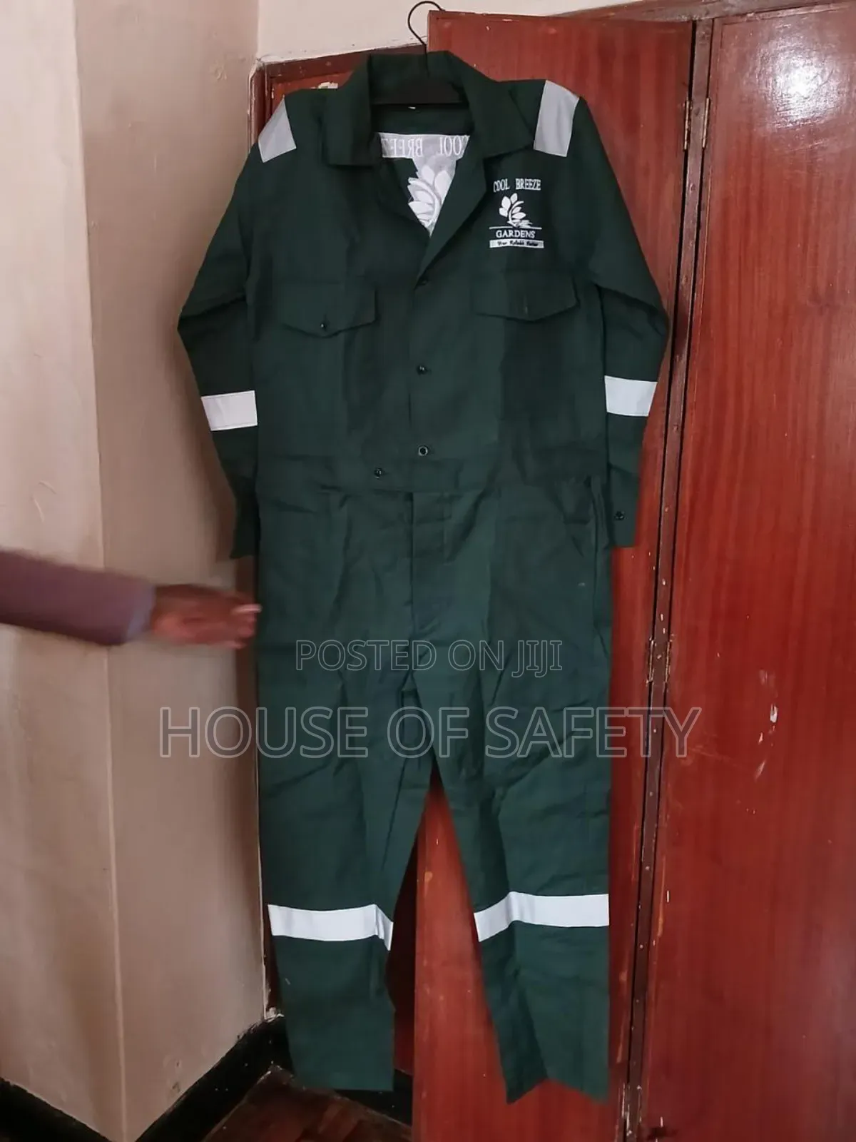 Reflective Floresent Green Safety Coveralls