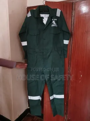 Reflective Floresent Green Safety Coveralls