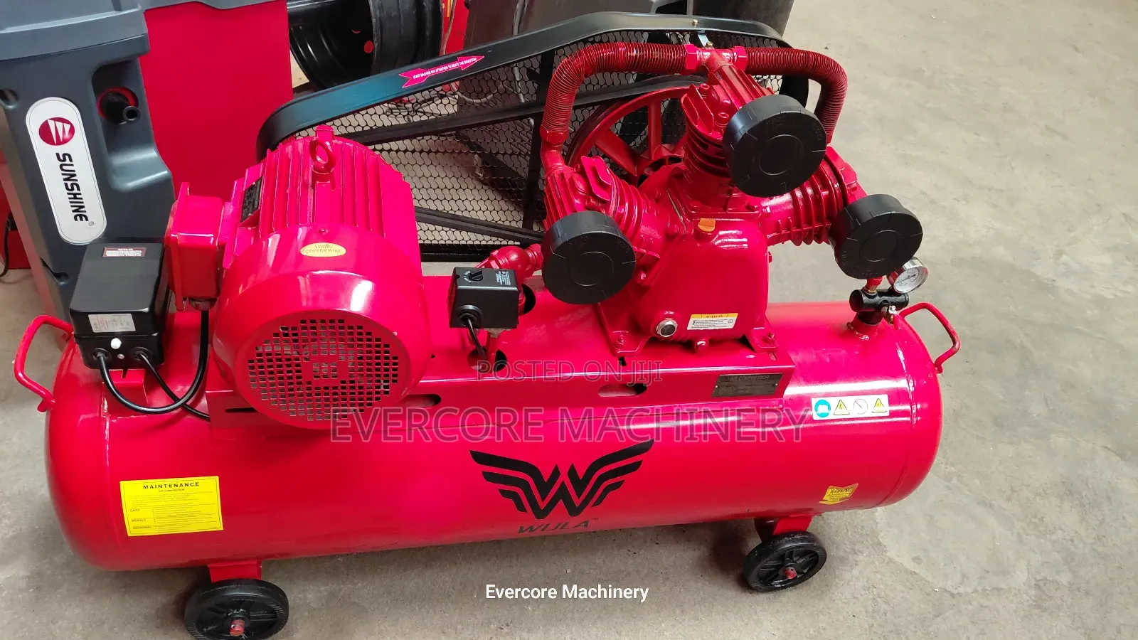 Heavy Duty 200litres Air Compressor Three Phase 10hp Motor.