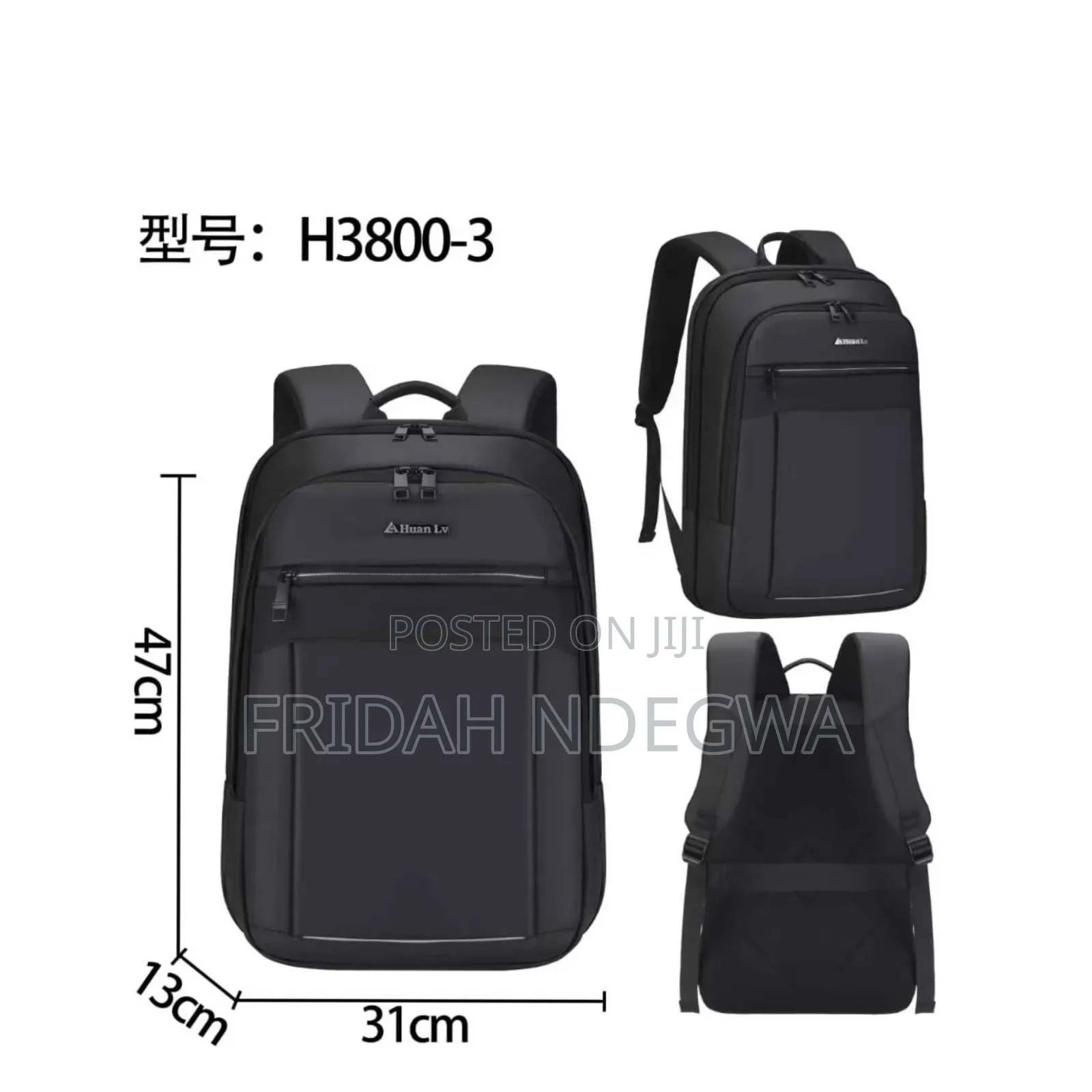 Bold Design Waterproof Laptop Bag 
With Double Compartment