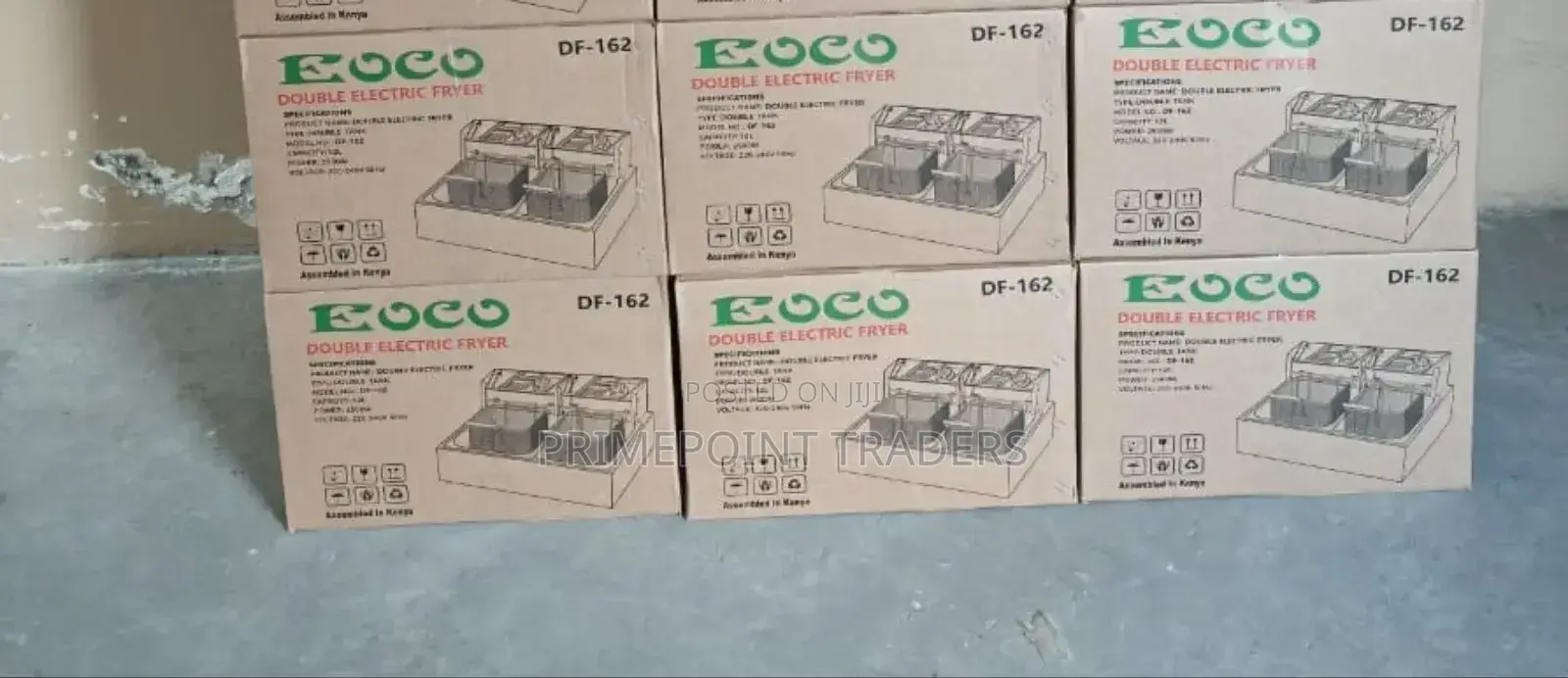 Ecco Professional Double Deep Fryer – Power and Performance