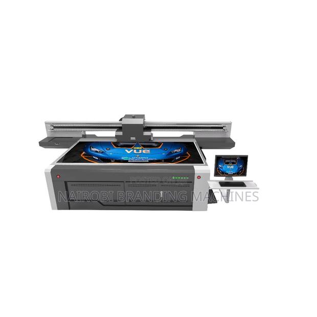 2.5m X 1.3m Actual Flatbed Automatic Cleaning Uv Flatbed Printer