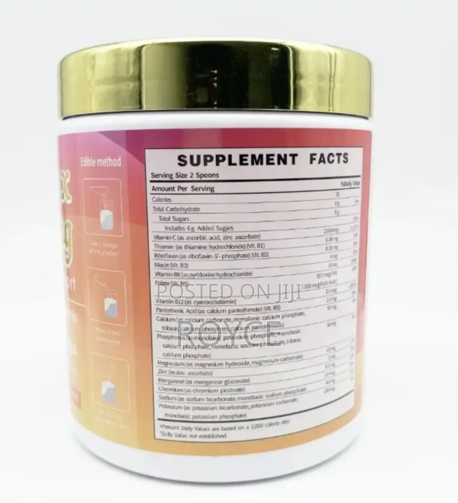Vitamin C Max Dietary Supplement-2000mg