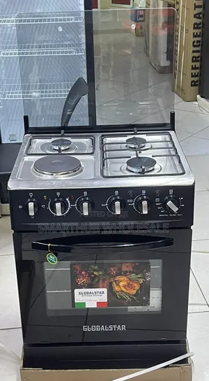 Black 60*60 Globalstar Jet 3+1 Standing Cooker W