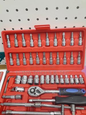 1/4"Dr.Socket Wrench Set 46pieces - thumbnail 2