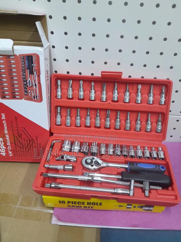 Highly Crome Vanadium 46pcs Socket Wrench Set