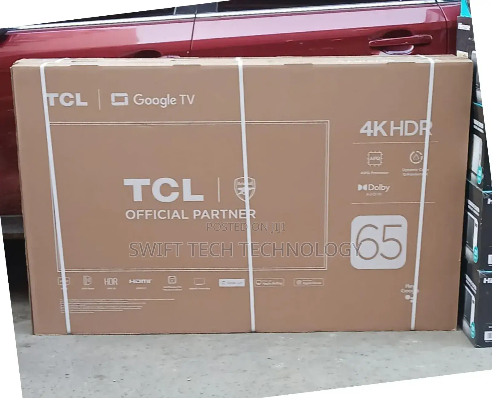 TCL 65 Inches Google Tv V6c Frameless With Bluetooth.