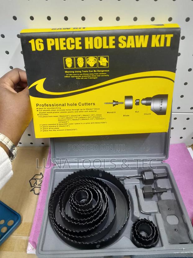 16pcs Hole Saw Wood Saw - main view