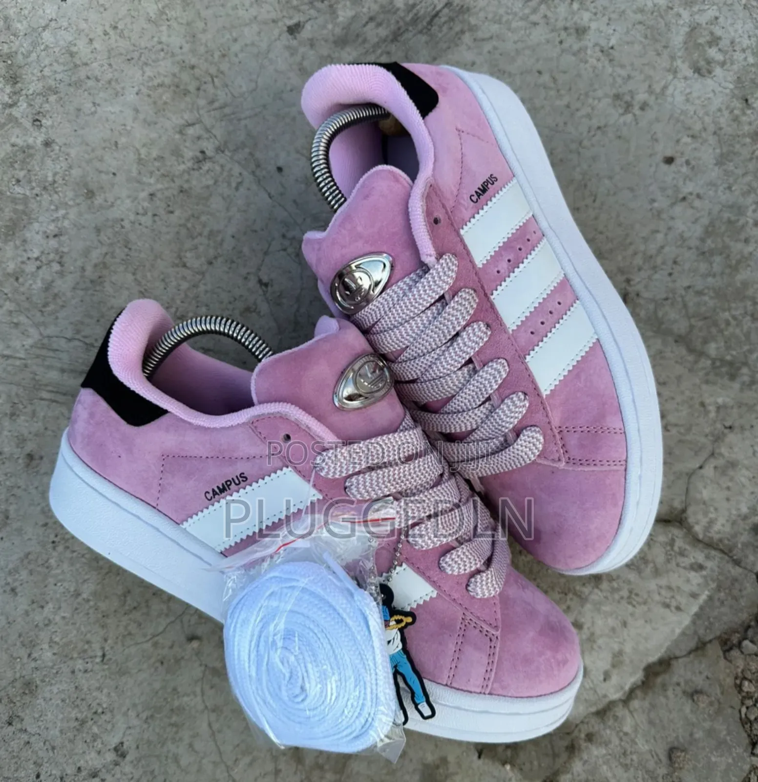 Adidas Campus 00s Pink Suede Sneakers