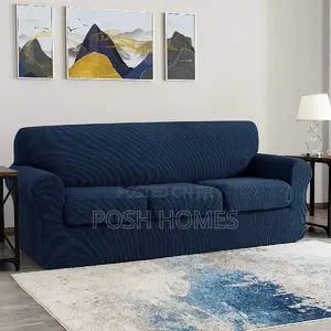 Blue Sofa Covers With Cushion Pillows Sofa Covers