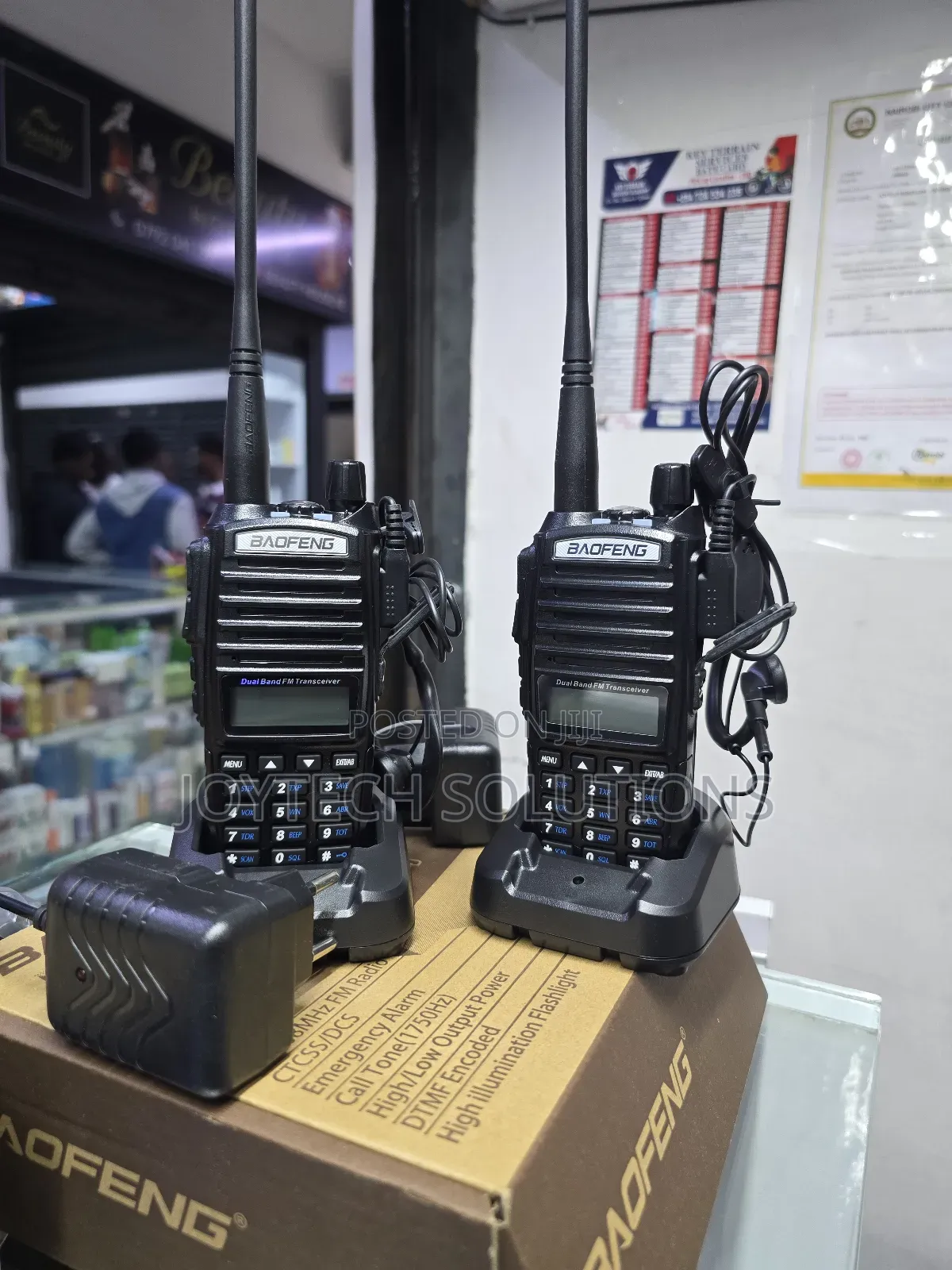 2 Baofeng Uv- 82hp High Power Dual Band Radio:
