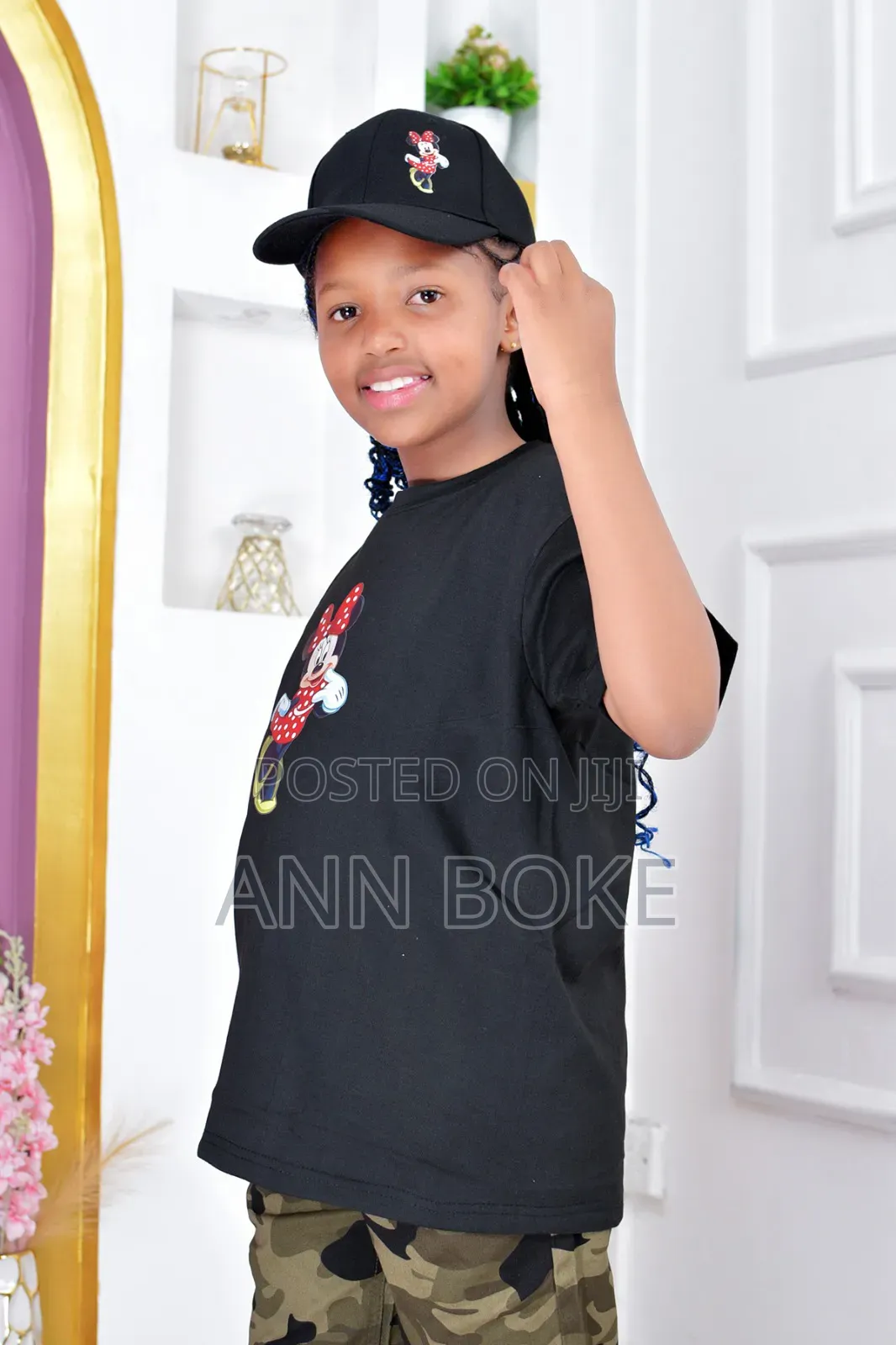 Girls T Shirt With Cap  
4 to 12yrs