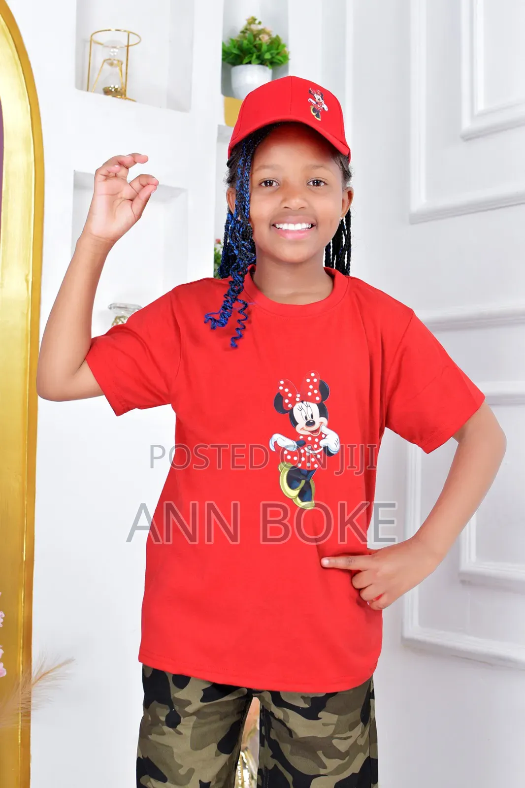 Girls T Shirt With Cap  
4 to 12yrs