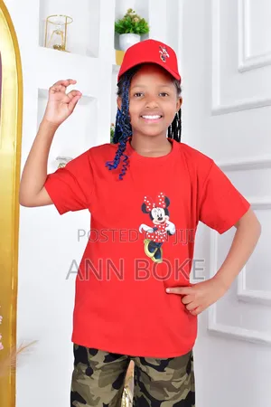 Girls T Shirt With Cap  
4 to 12yrs