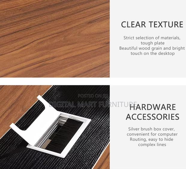 Brown 240cm Meeting Boardroom Table - thumbnail 11