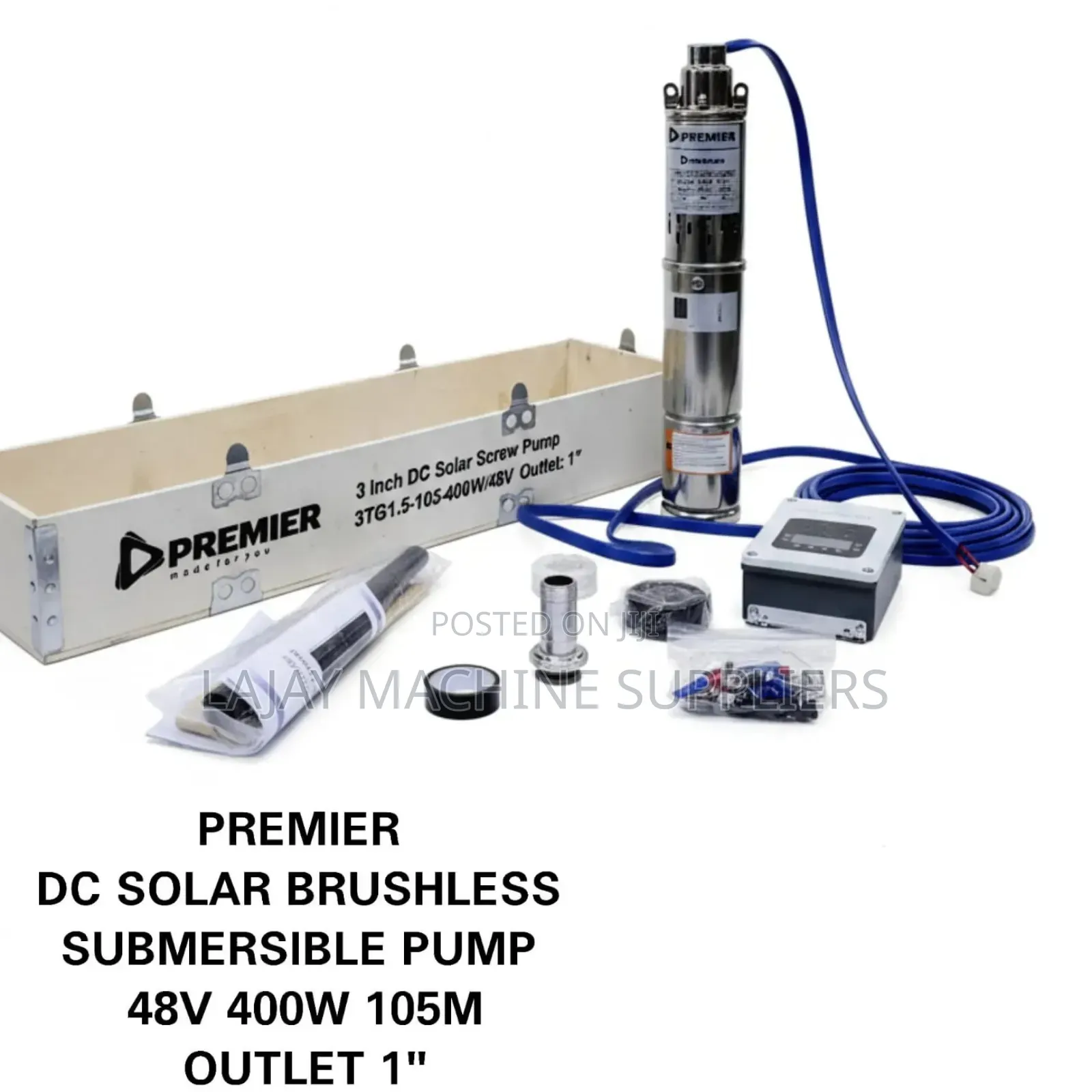 Premier Solar Pump 400w 48v 105m