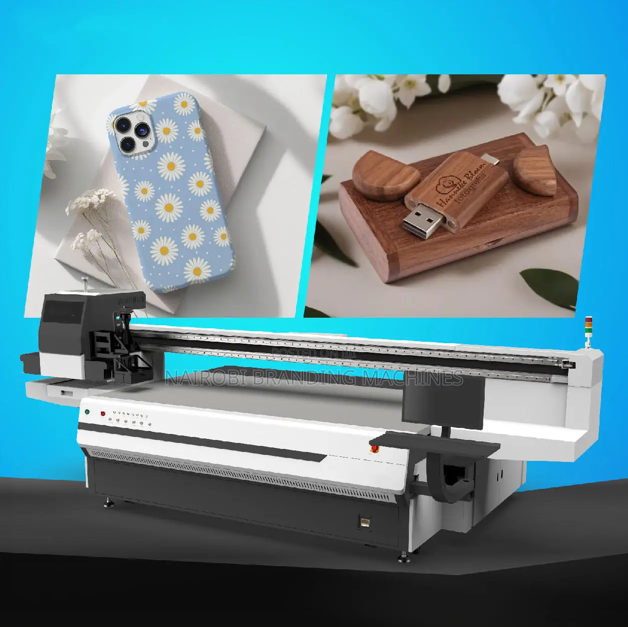 2513 Uv Flatbed Printer With Ricoh Gen5/Gen6 Printhead