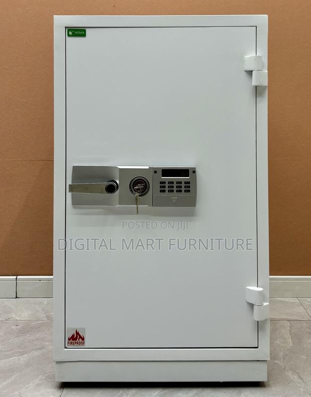 White Fire Proof Save Box