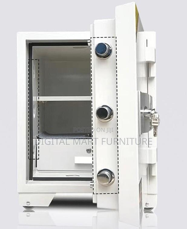 White Fire Proof Save Box - thumbnail 3