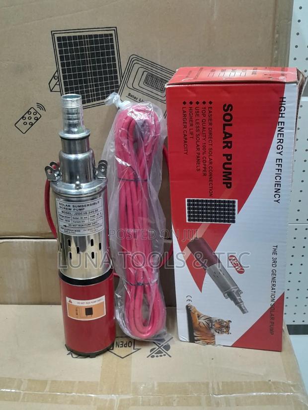High Energy Efficiency Solar Pump 24v 50m Machine