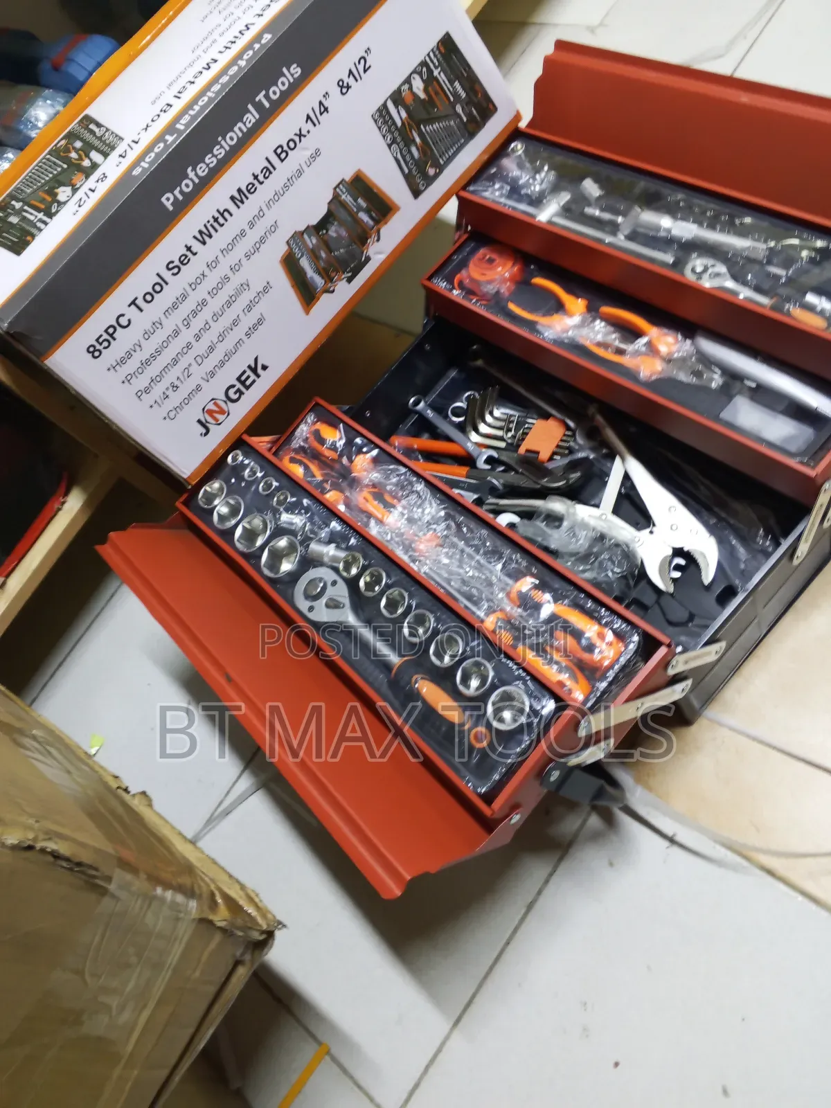 85 PCS Heavy Duty Drive Socket Set