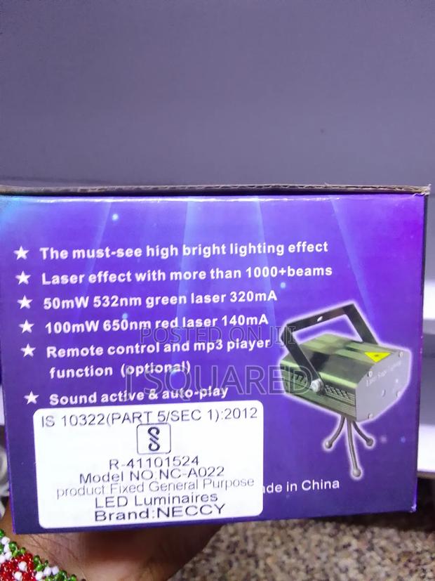 Mini Laser Stage Light - thumbnail 4