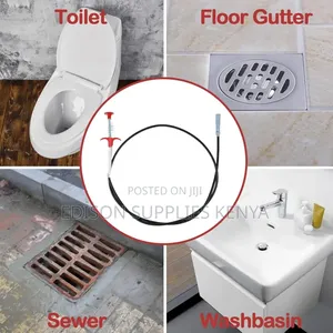 Drain Cleaner Spiral Snake Unclogger Sewer Sink Pick Up Tool