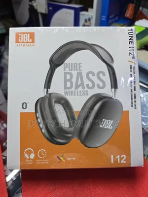I12 Wireless Over-Ear Noise-Cancelling Headphones