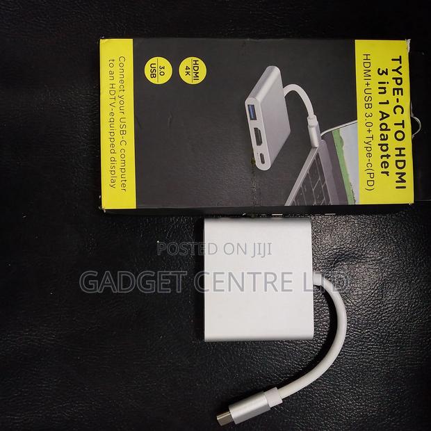 Type C to Hdmi 3 in 1 Adapter Original - main view