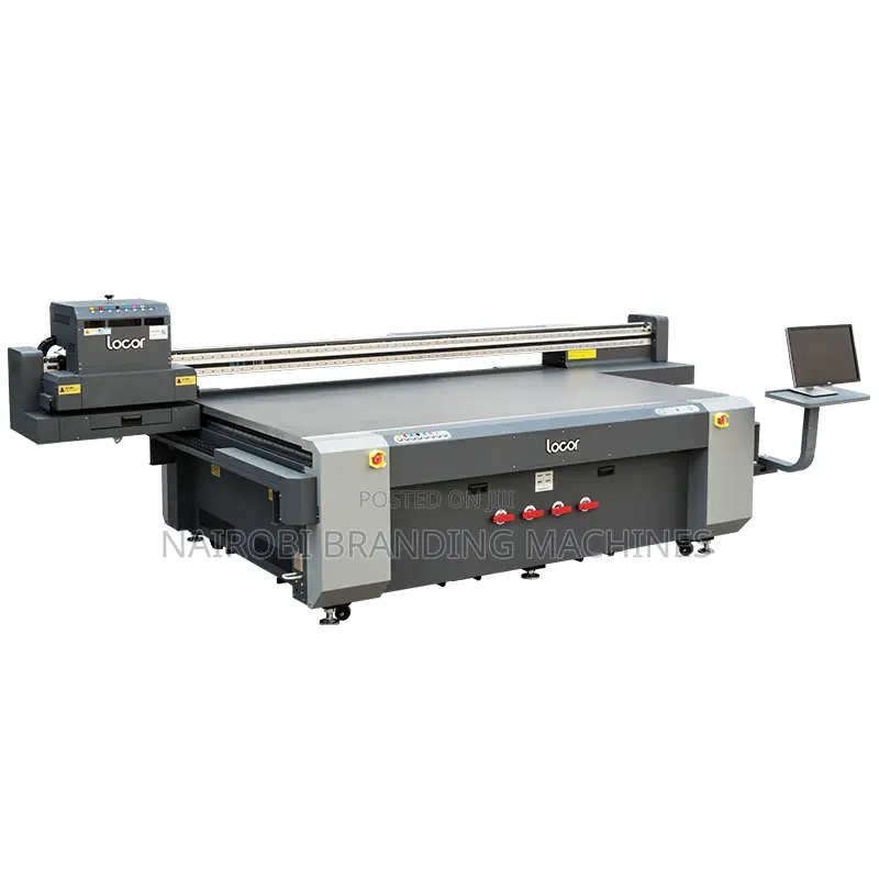 250*130cm Uv Flatbed Printer With 4pcs Ricoh Gen6 Heads