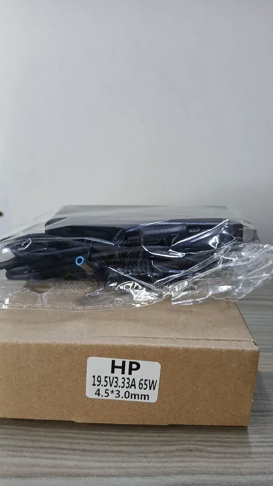 Hp Charger Blue Pin 65w