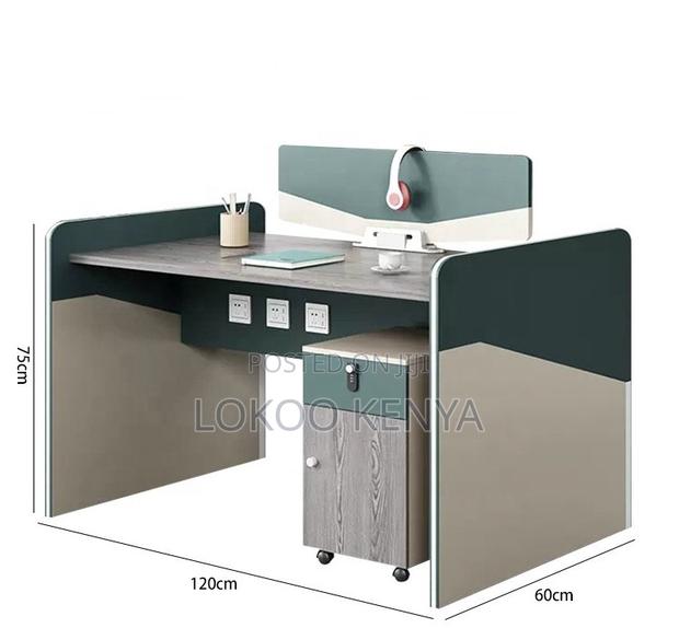 Workstation; Vanity Imported 2 Person Home Office Workstation - thumbnail 2