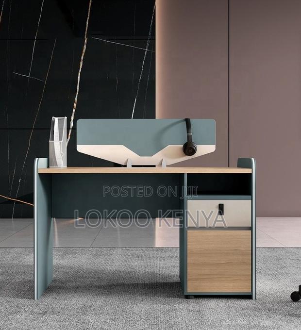 Workstation; Vanity Imported 2 Person Home Office Workstation - thumbnail 5