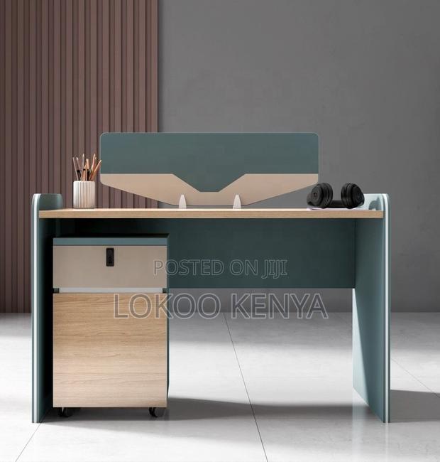 Workstation; Vanity Imported 2 Person Home Office Workstation - thumbnail 6
