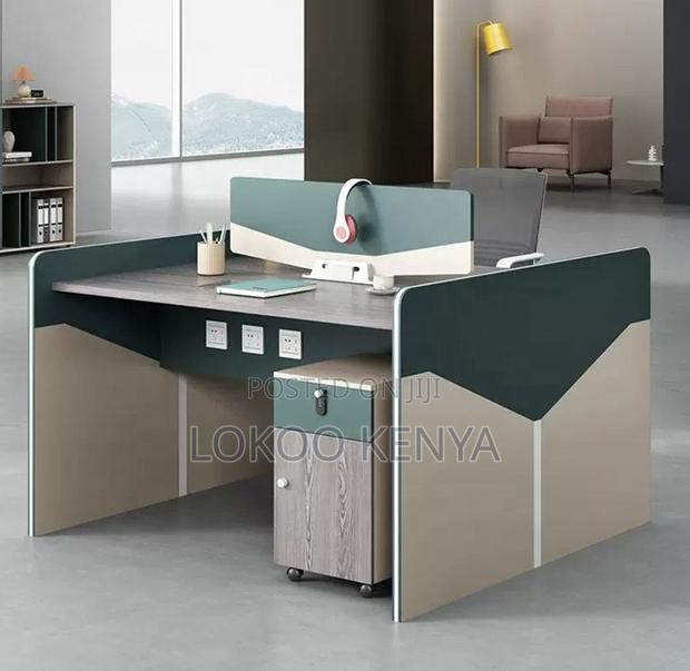 Workstation; Vanity Imported 2 Person Home Office Workstation - thumbnail 7