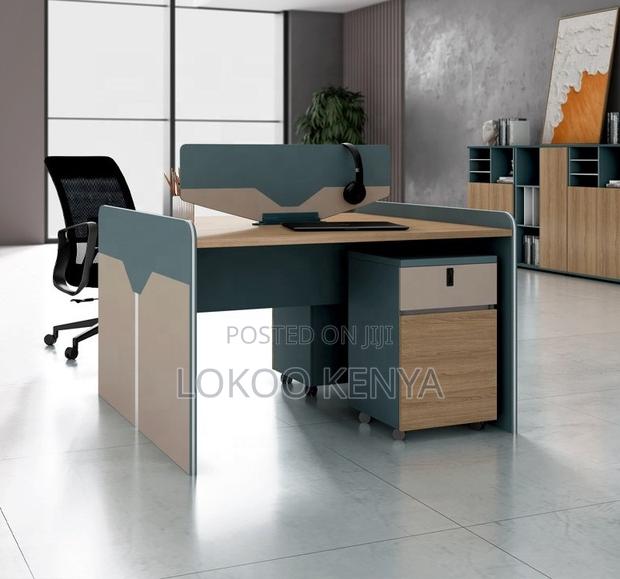 Workstation; Vanity Imported 2 Person Home Office Workstation - thumbnail 8